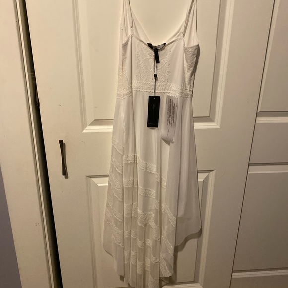 NWT BCBGMAXAZRIA Dae dress in white size XS - Picture 5 of 8